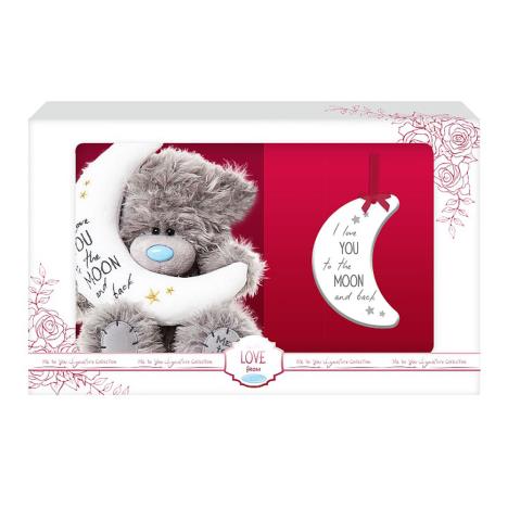 5" Moon And Back Me to You Bear & Plaque Set £9.00